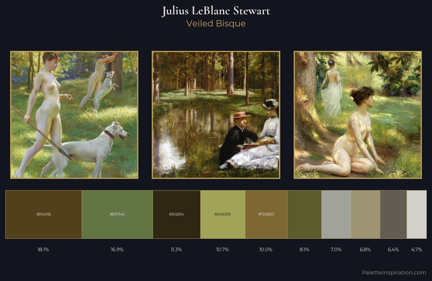 Julius LeBlanc Stewart Palette 4 — Veiled Bisque
