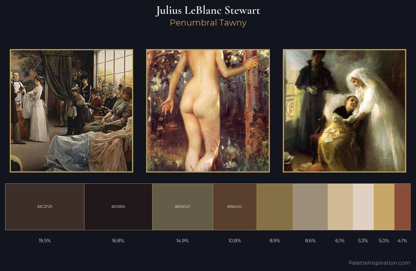 Julius LeBlanc Stewart Palette 5 — Penumbral Tawny