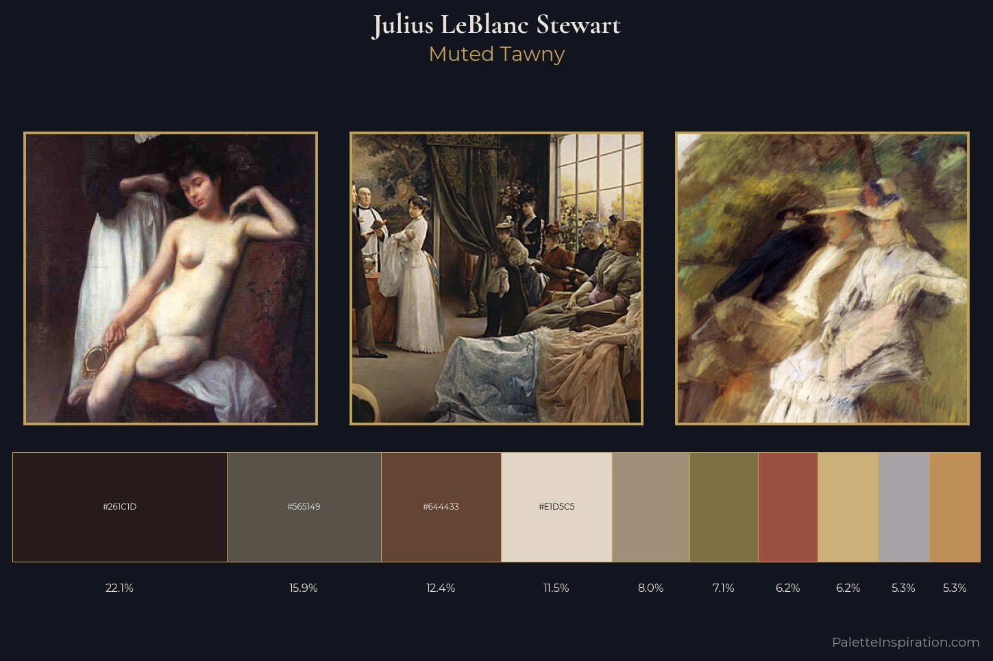 Julius LeBlanc Stewart Master Palette