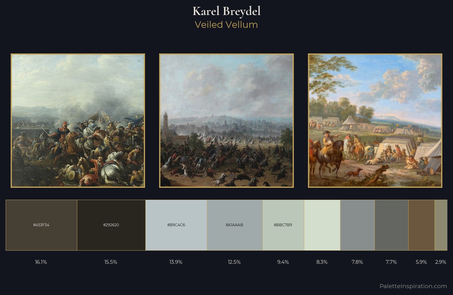 Karel Breydel Palette 2 — Veiled Vellum