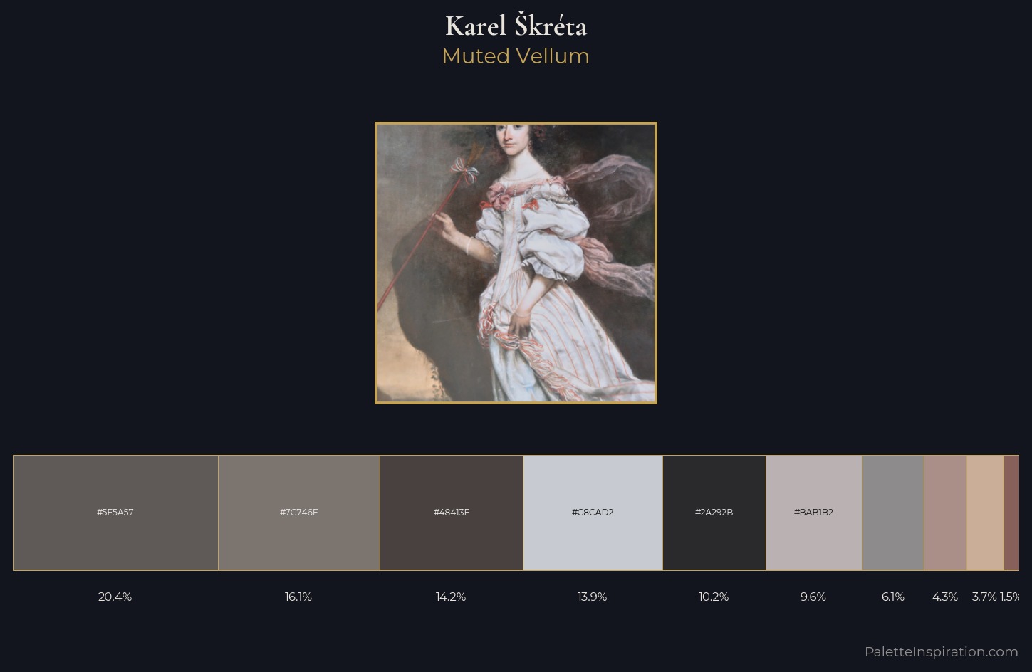 Karel kréta Palette 2 — Muted Vellum