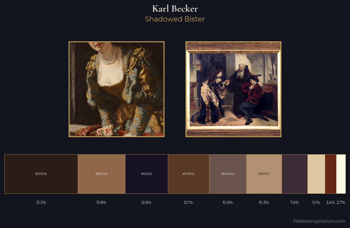 Karl Becker Palette 3 — Shadowed Bister