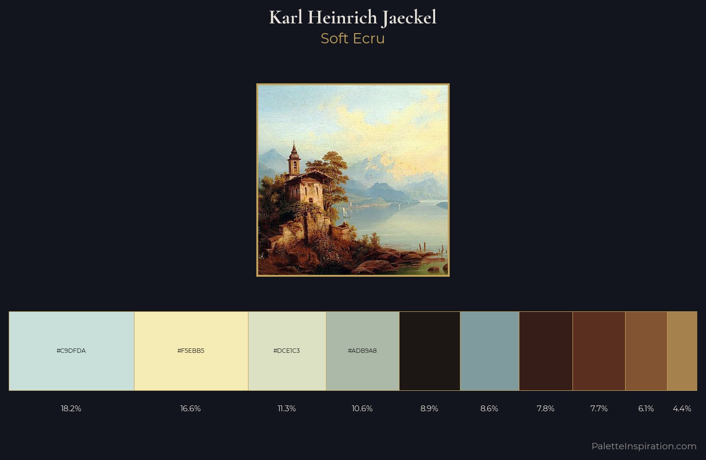 Karl Heinrich Jaeckel Palette 2 — Soft Ecru