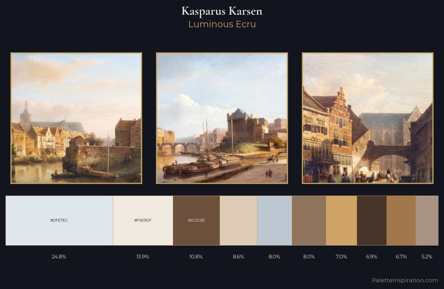 Kasparus Karsen Palette 1 — Luminous Ecru