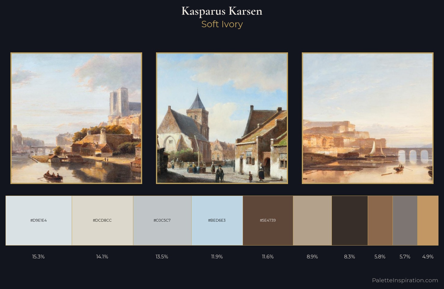 Kasparus Karsen Palette 2 — Soft Ivory