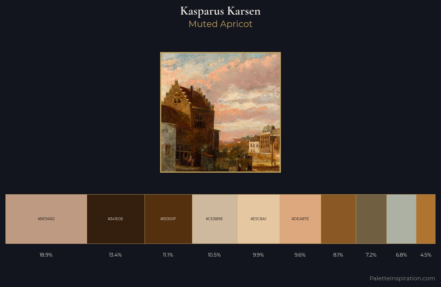 Kasparus Karsen Palette 4 — Muted Apricot