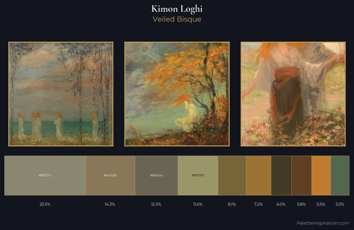 Kimon Loghi Palette 6 — Veiled Bisque