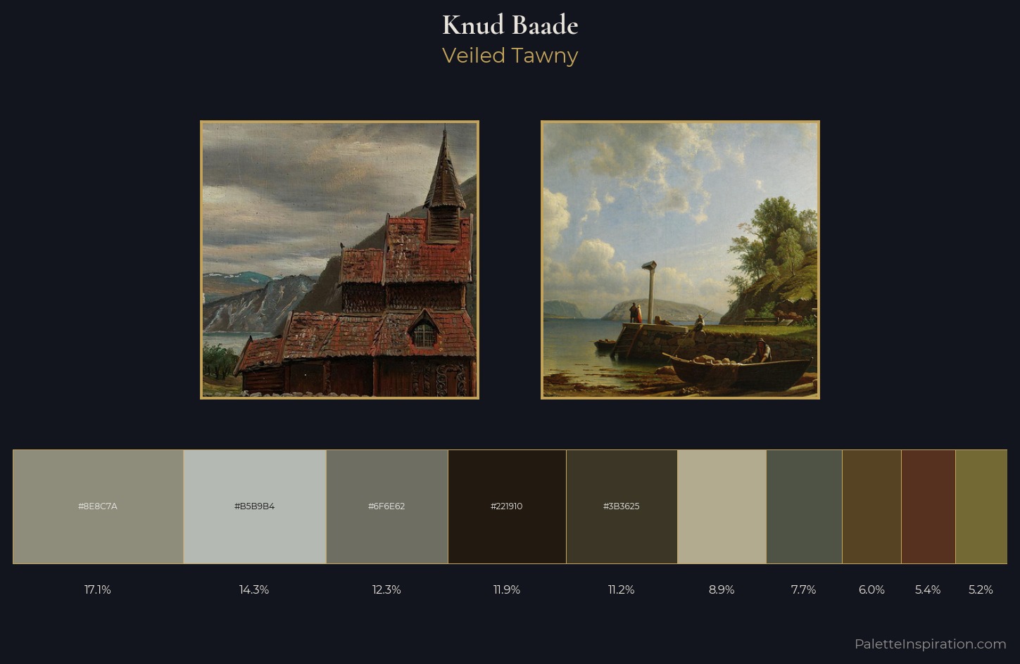 Knud Baade Palette 6 — Veiled Tawny