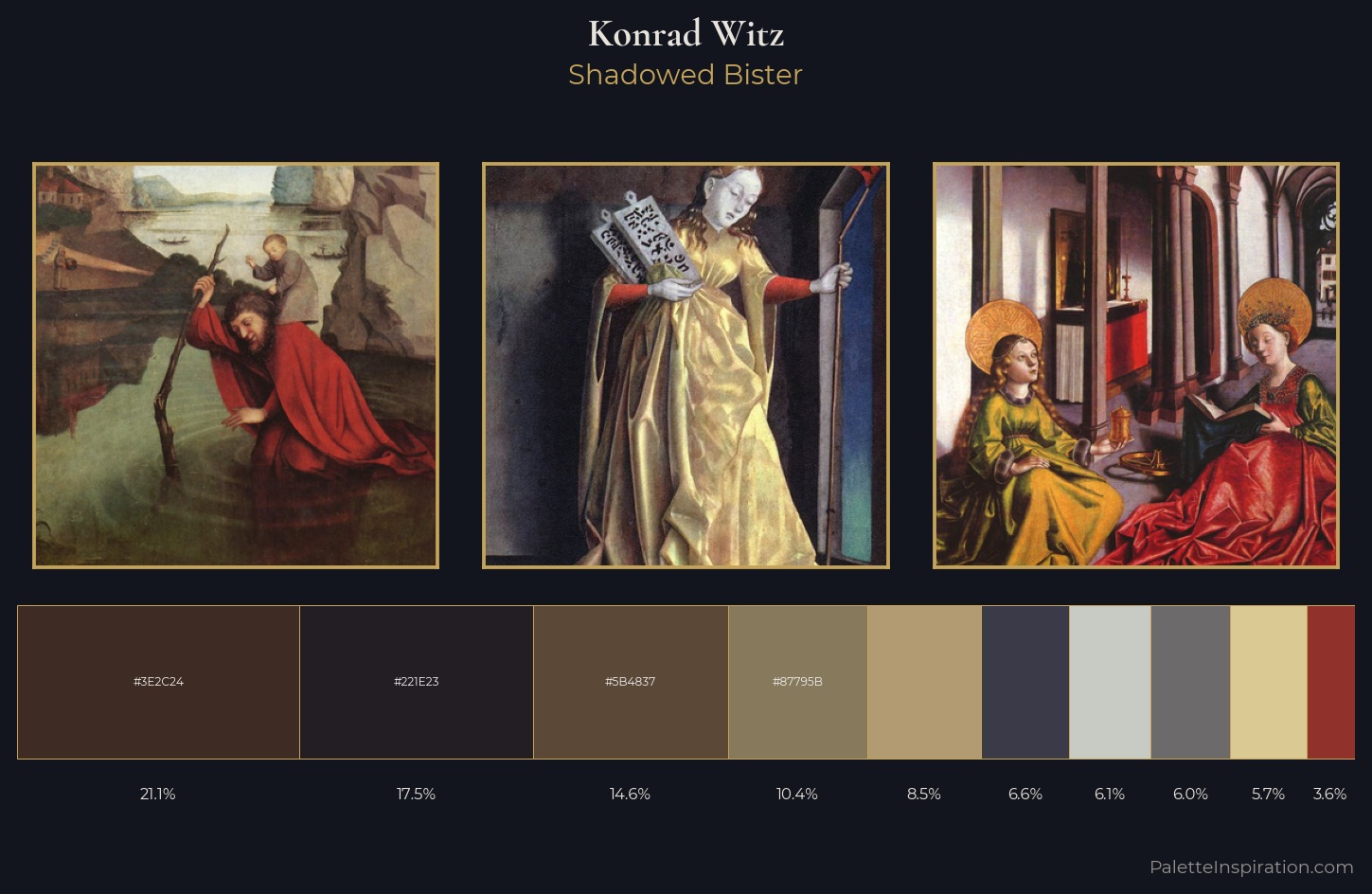Konrad Witz Palette 2 — Shadowed Bister