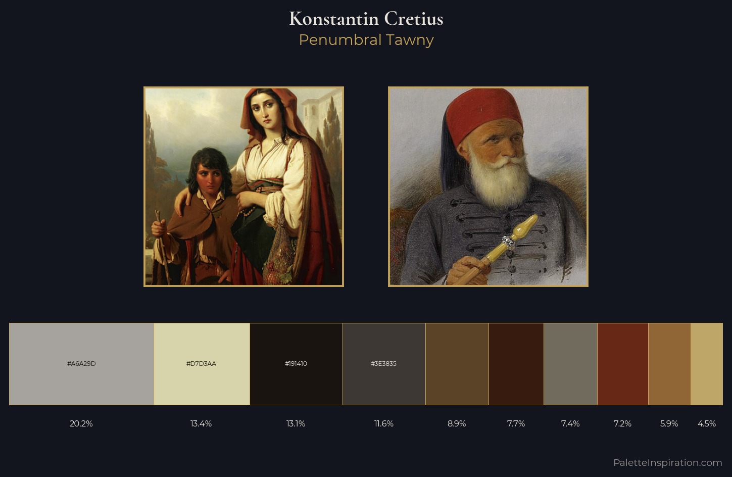 Konstantin Cretius Palette 5 — Penumbral Tawny