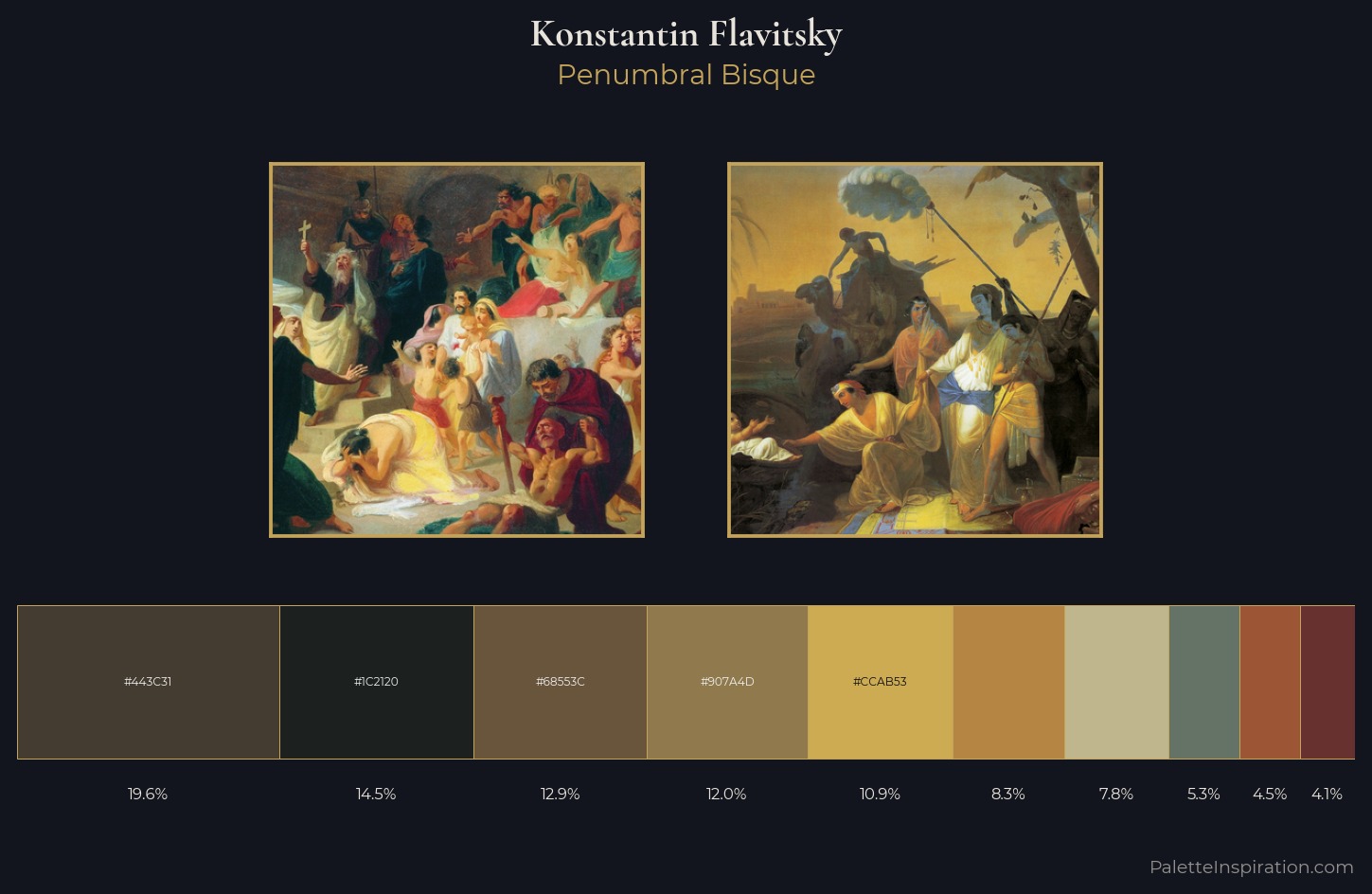 Konstantin Flavitsky Palette 2 — Penumbral Bisque