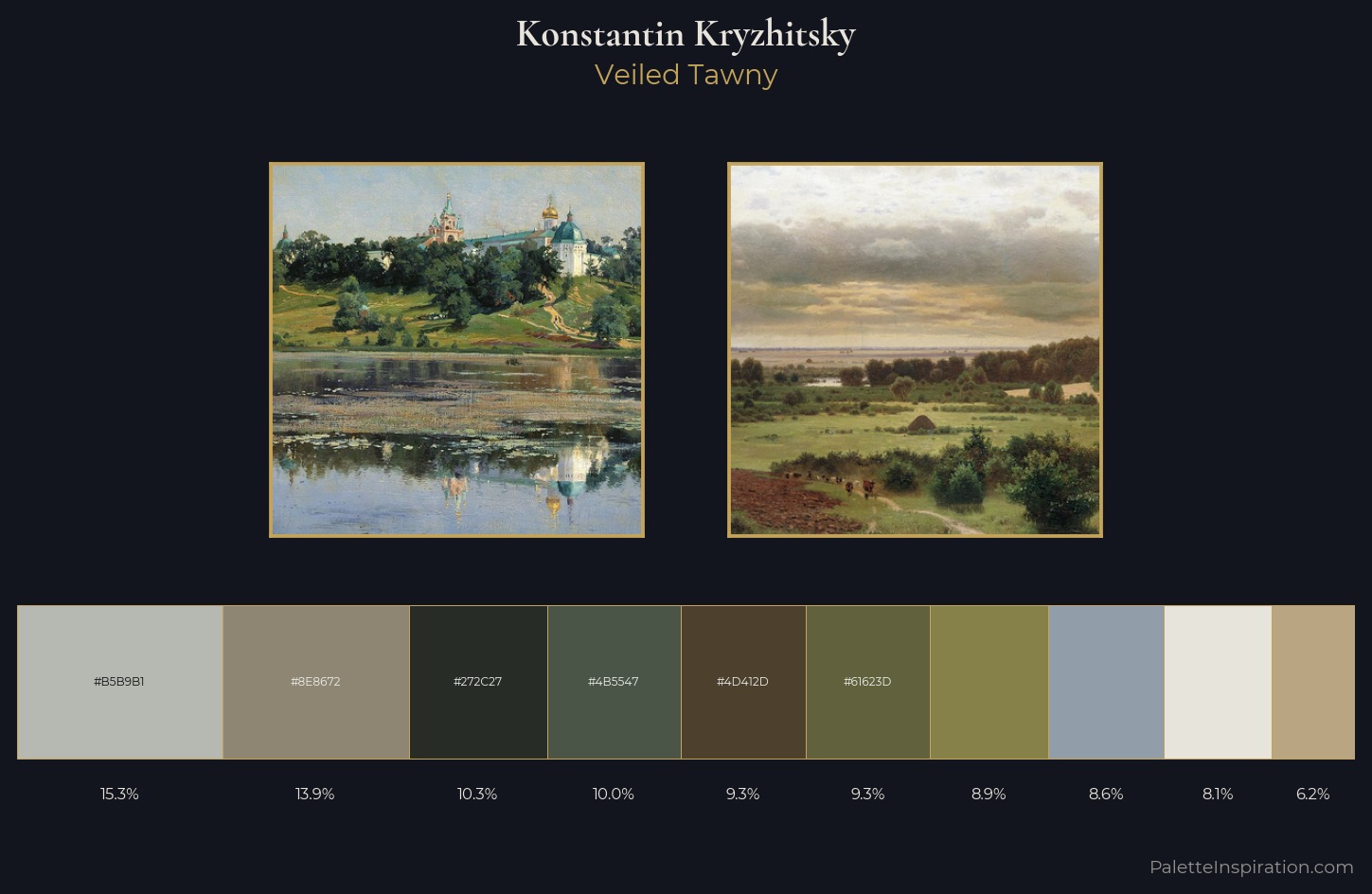 Konstantin Kryzhitsky Palette 1 — Veiled Tawny