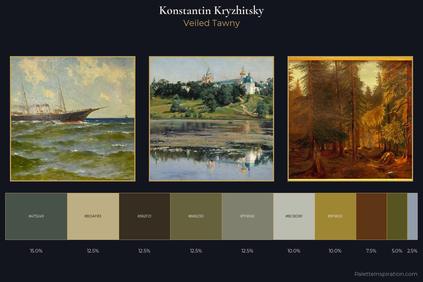 Konstantin Kryzhitsky Master Palette