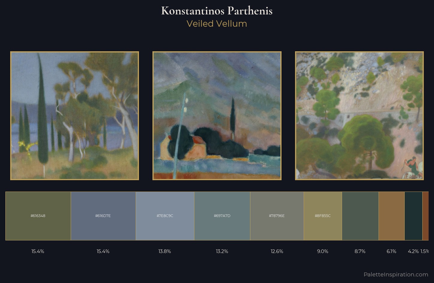Konstantinos Parthenis Palette 5 — Veiled Vellum