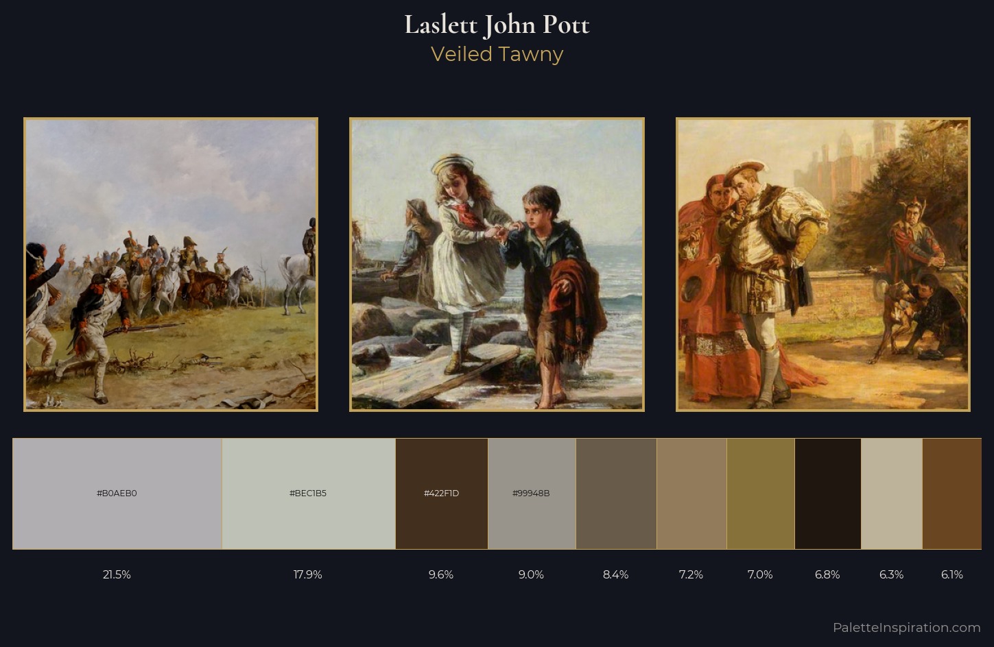 Laslett John Pott Palette 2 — Veiled Tawny