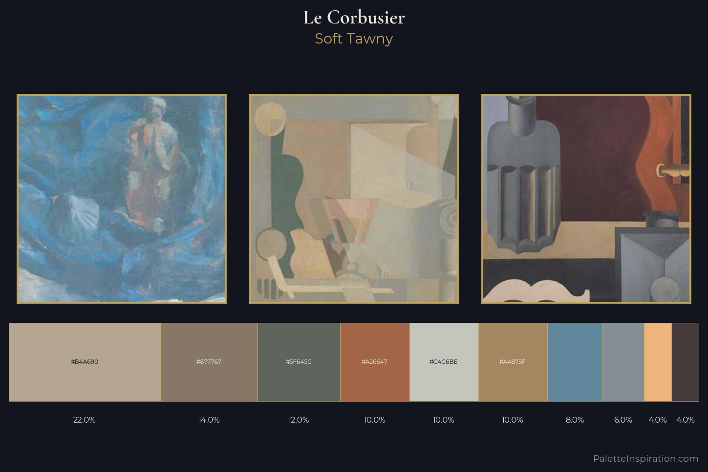Le Corbusier Master Palette