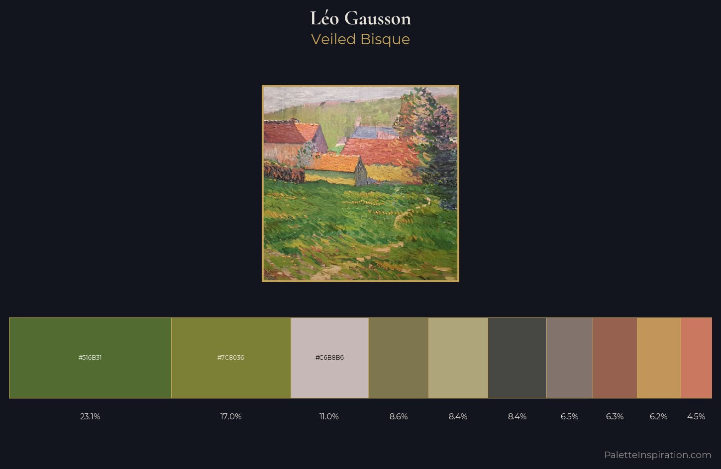 Léo Gausson Palette 3 — Veiled Bisque