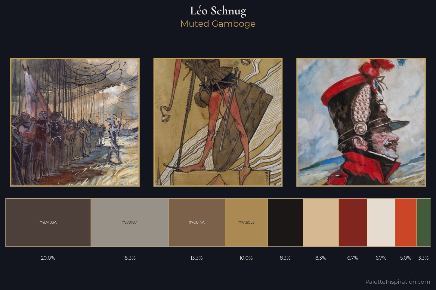 Léo Schnug Master Palette