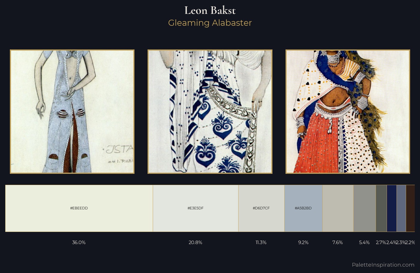 Leon Bakst Palette 2 — Gleaming Alabaster