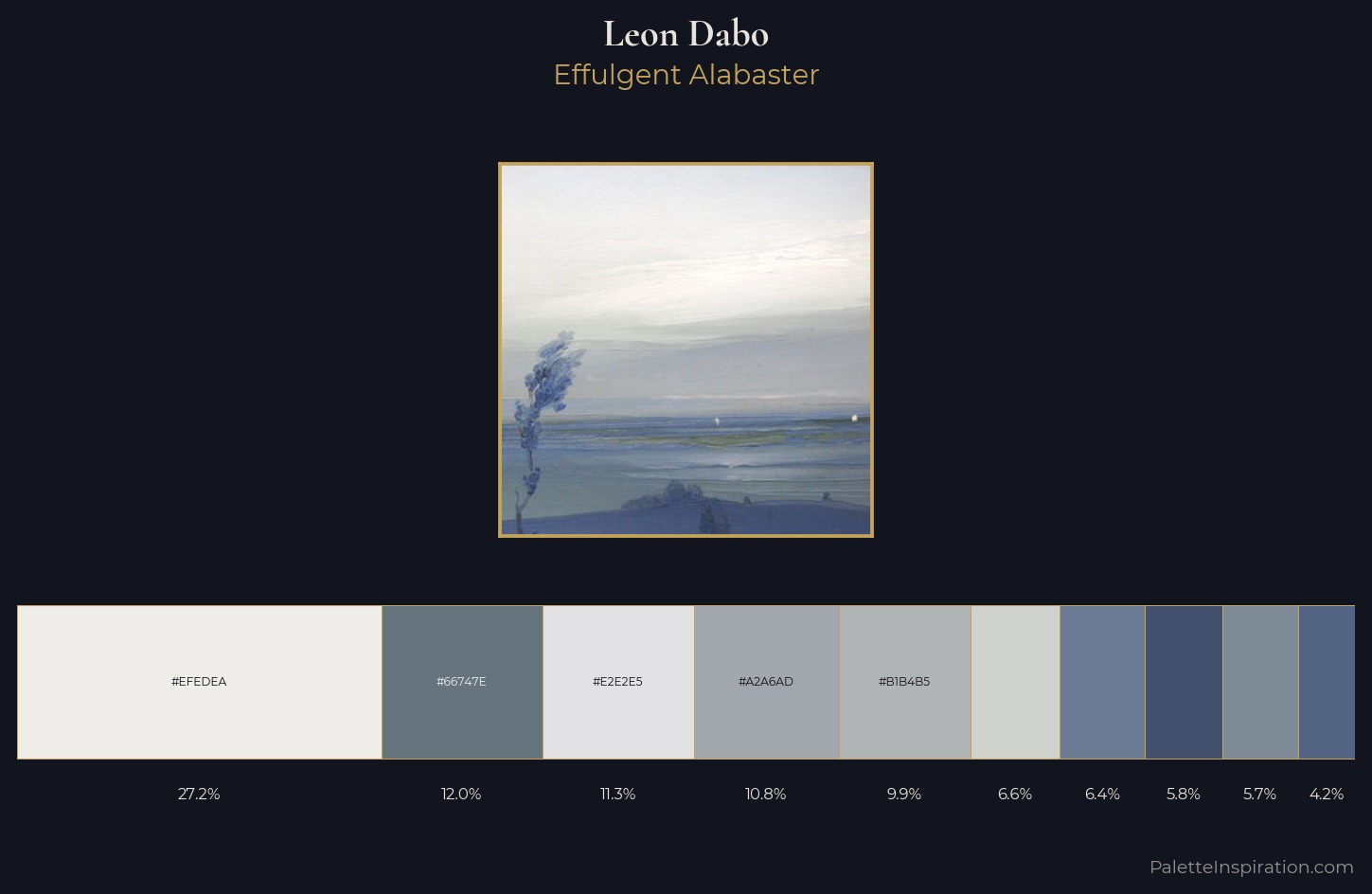 Leon Dabo Palette 3 — Effulgent Alabaster