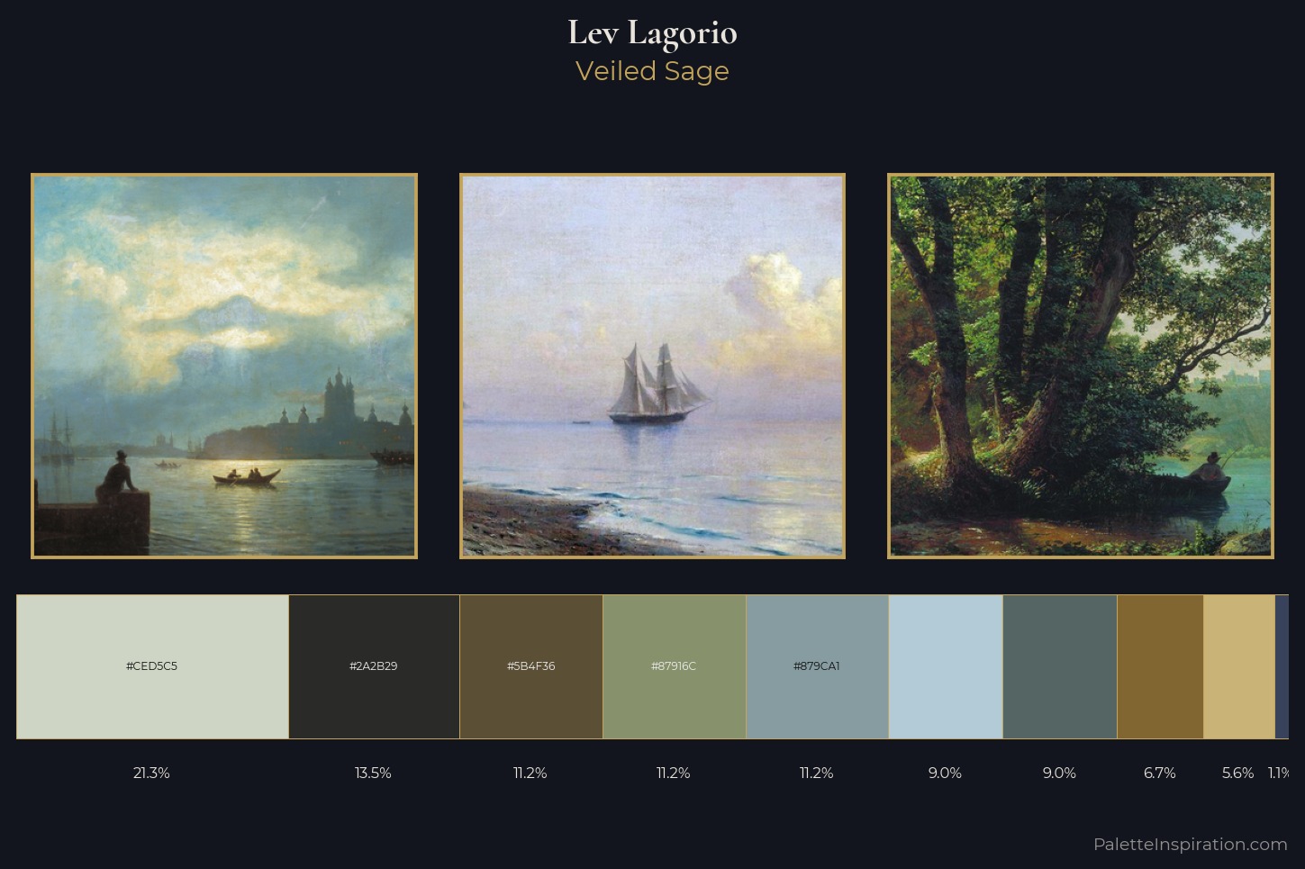 Lev Lagorio Master Palette — Veiled Sage