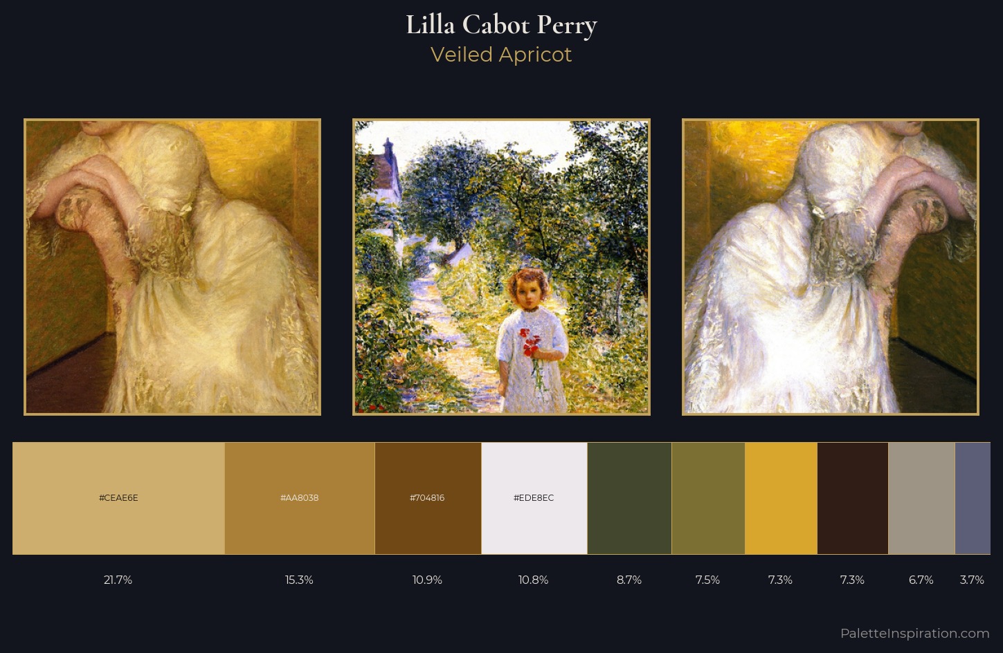 Lilla Cabot Perry Palette 6 — Veiled Apricot