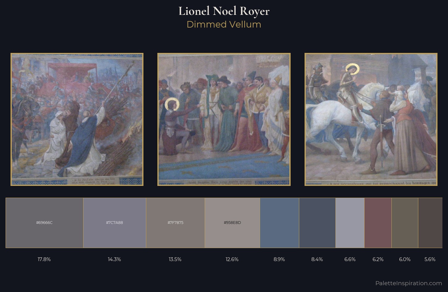 Lionel Noel Royer Palette 3 — Dimmed Vellum