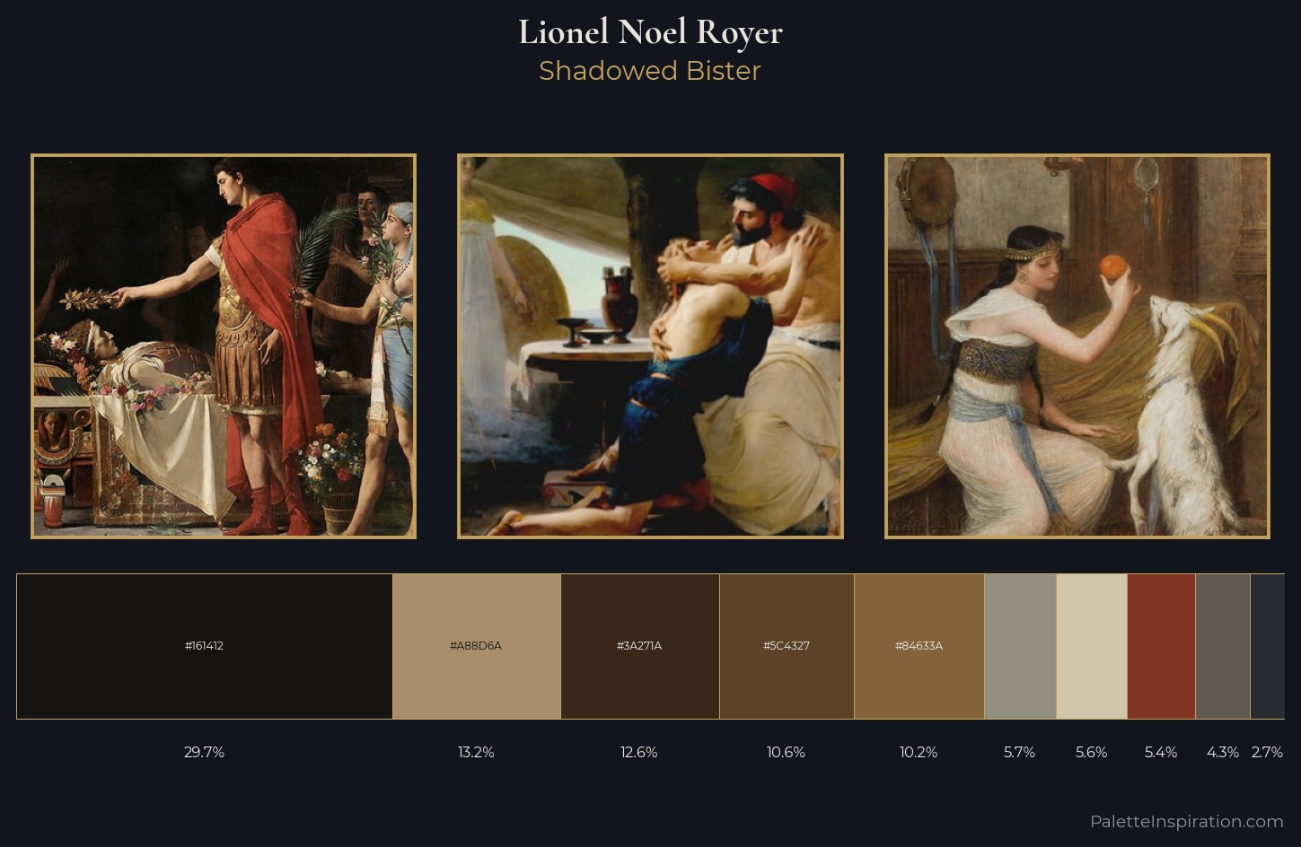 Lionel Noel Royer Palette 5 — Shadowed Bister