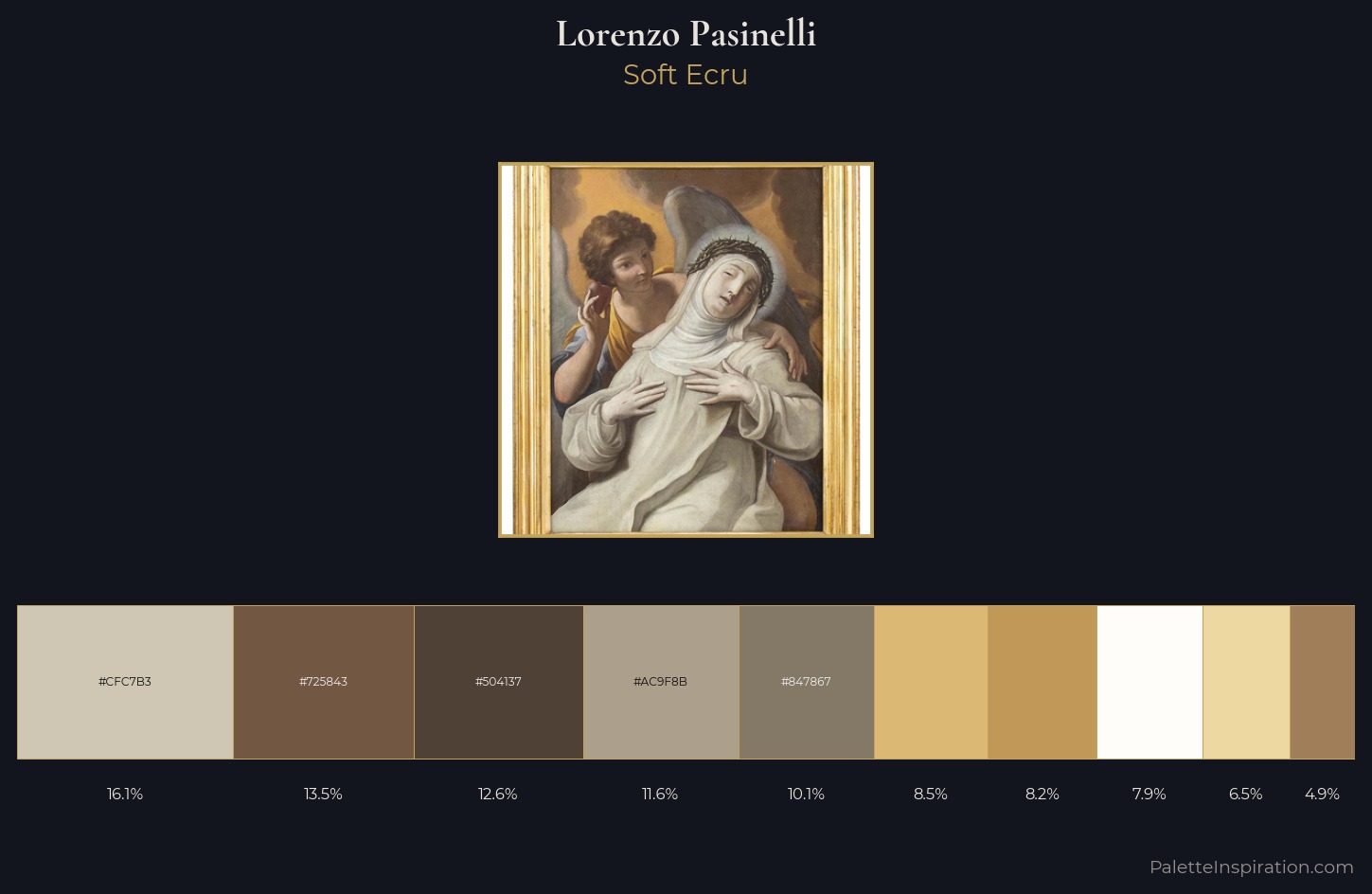 Lorenzo Pasinelli Palette 1 — Soft Ecru