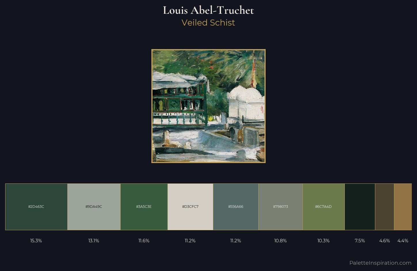 Louis Abel-Truchet Palette 4 — Veiled Schist