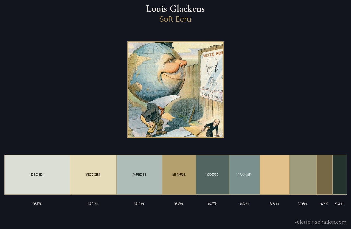 Louis Glackens Palette 1 — Soft Ecru