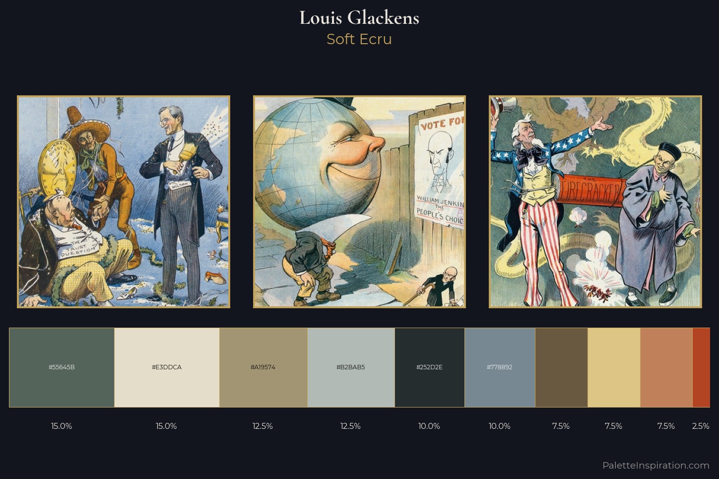 Louis Glackens Master Palette — Soft Ecru