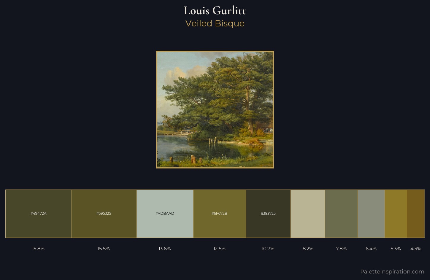 Louis Gurlitt Palette 3 — Veiled Bisque