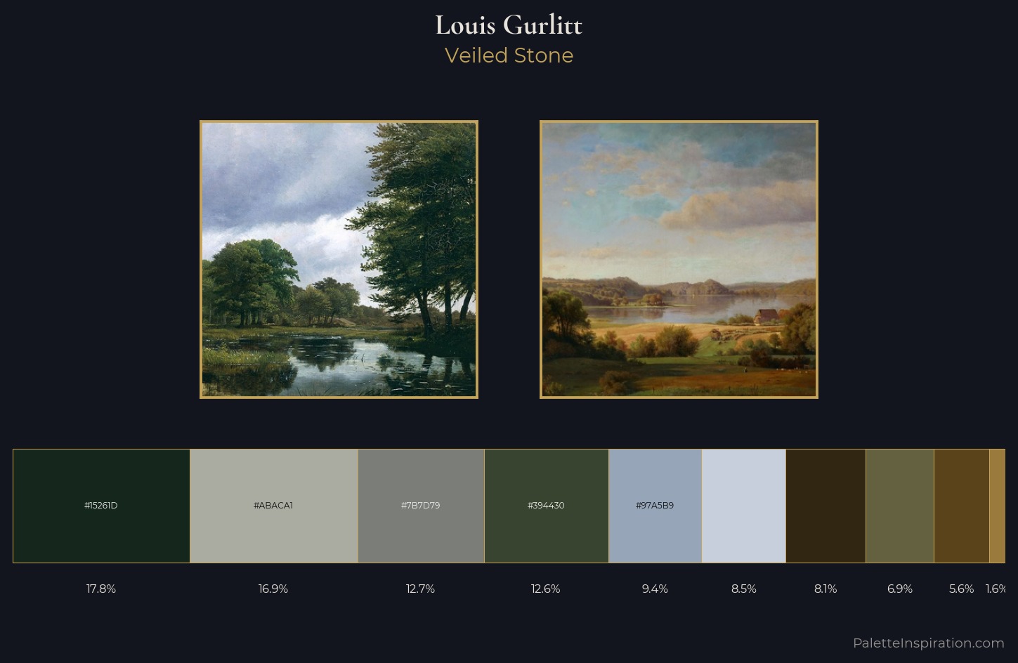 Louis Gurlitt Palette 4 — Veiled Stone