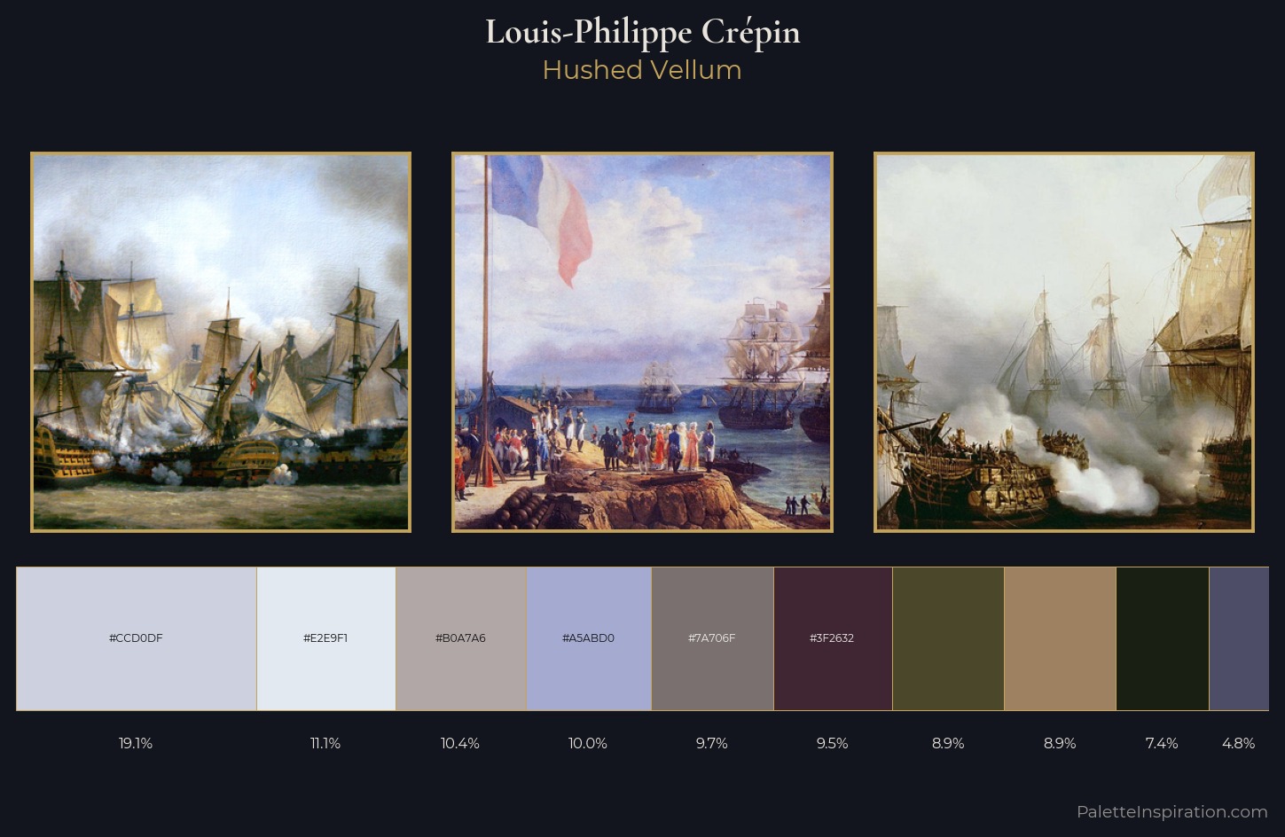 Louis-Philippe Crépin Palette 3 — Hushed Vellum
