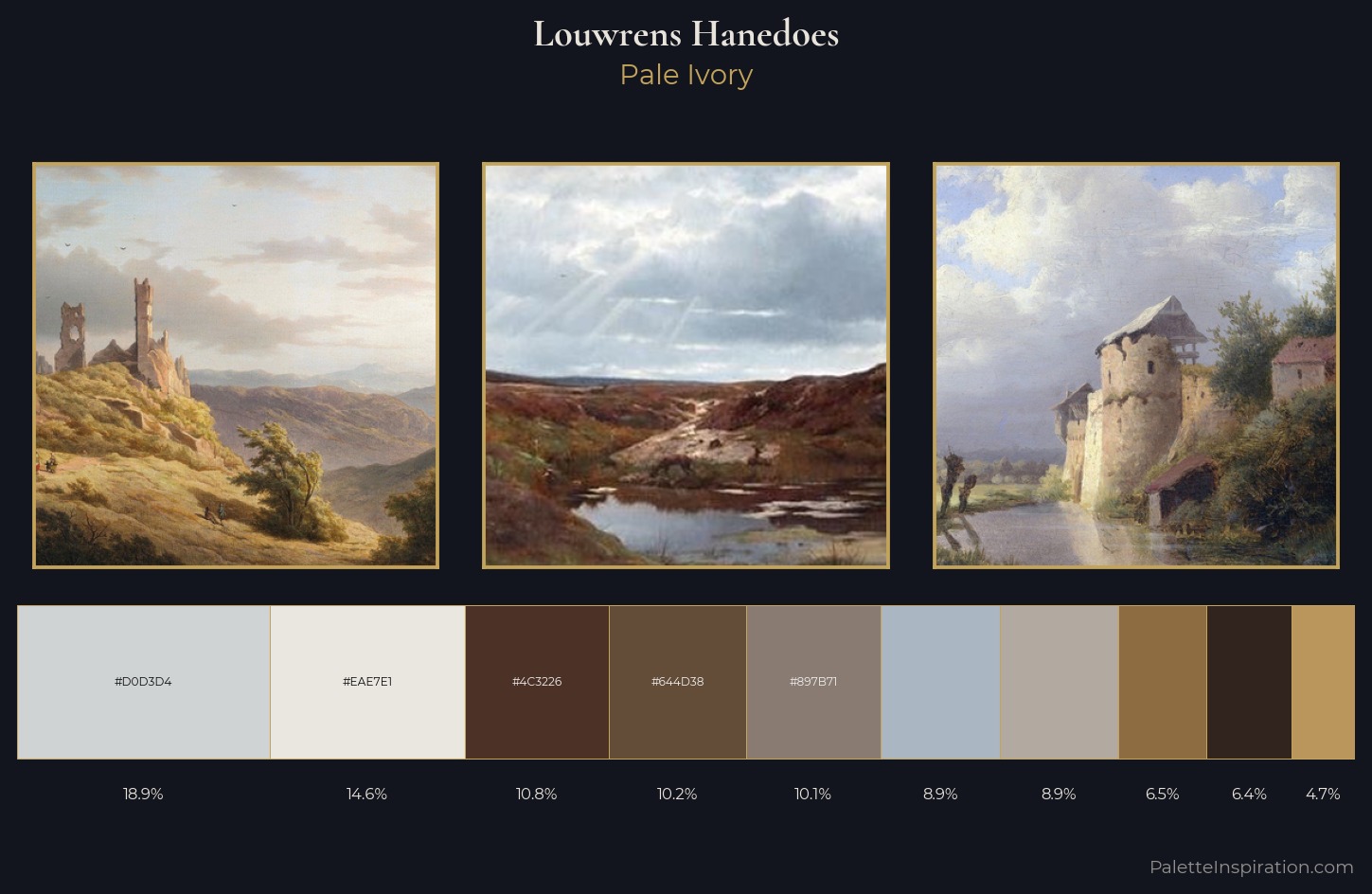 Louwrens Hanedoes Palette 1 — Pale Ivory