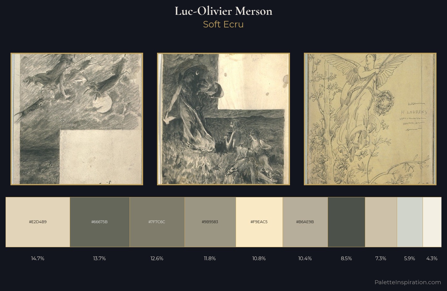 Luc-Olivier Merson Palette 2 — Soft Ecru