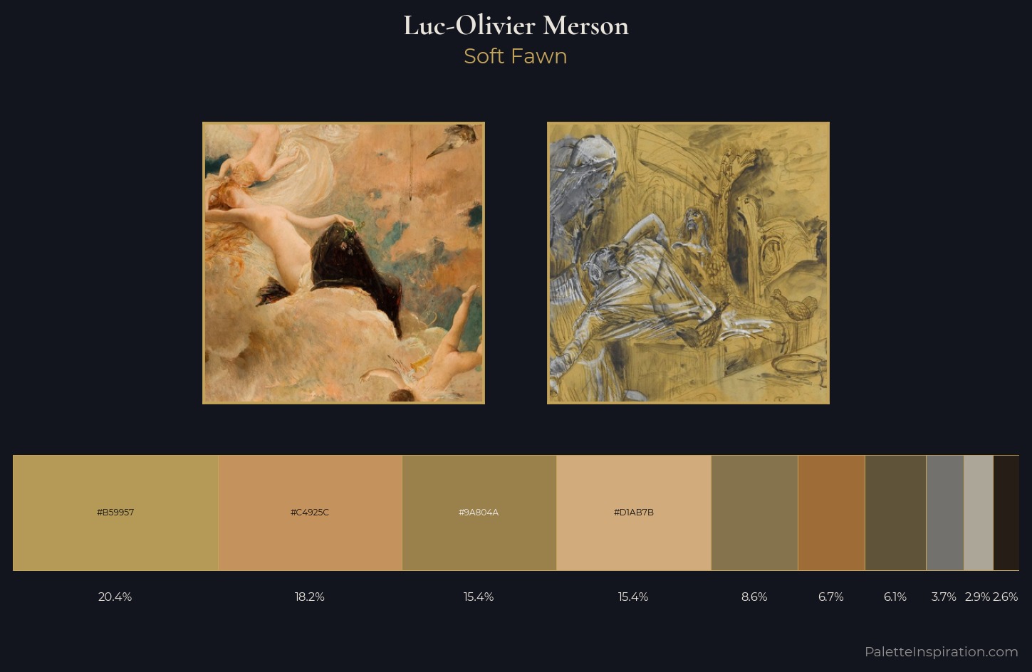 Luc-Olivier Merson Palette 6 — Soft Fawn
