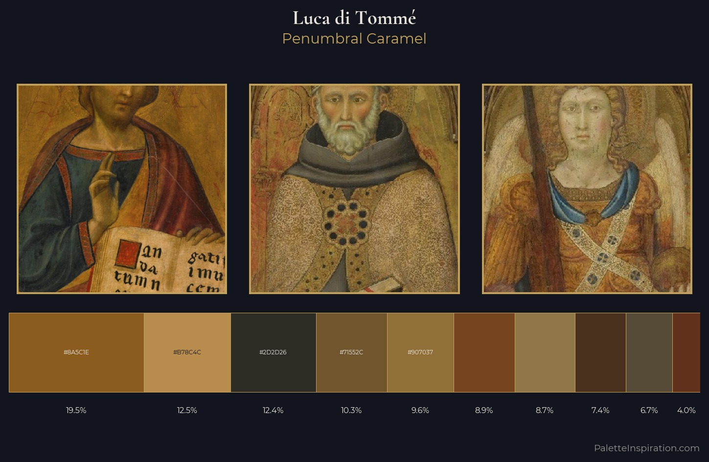 Luca di Tommé Palette 7 — Penumbral Caramel