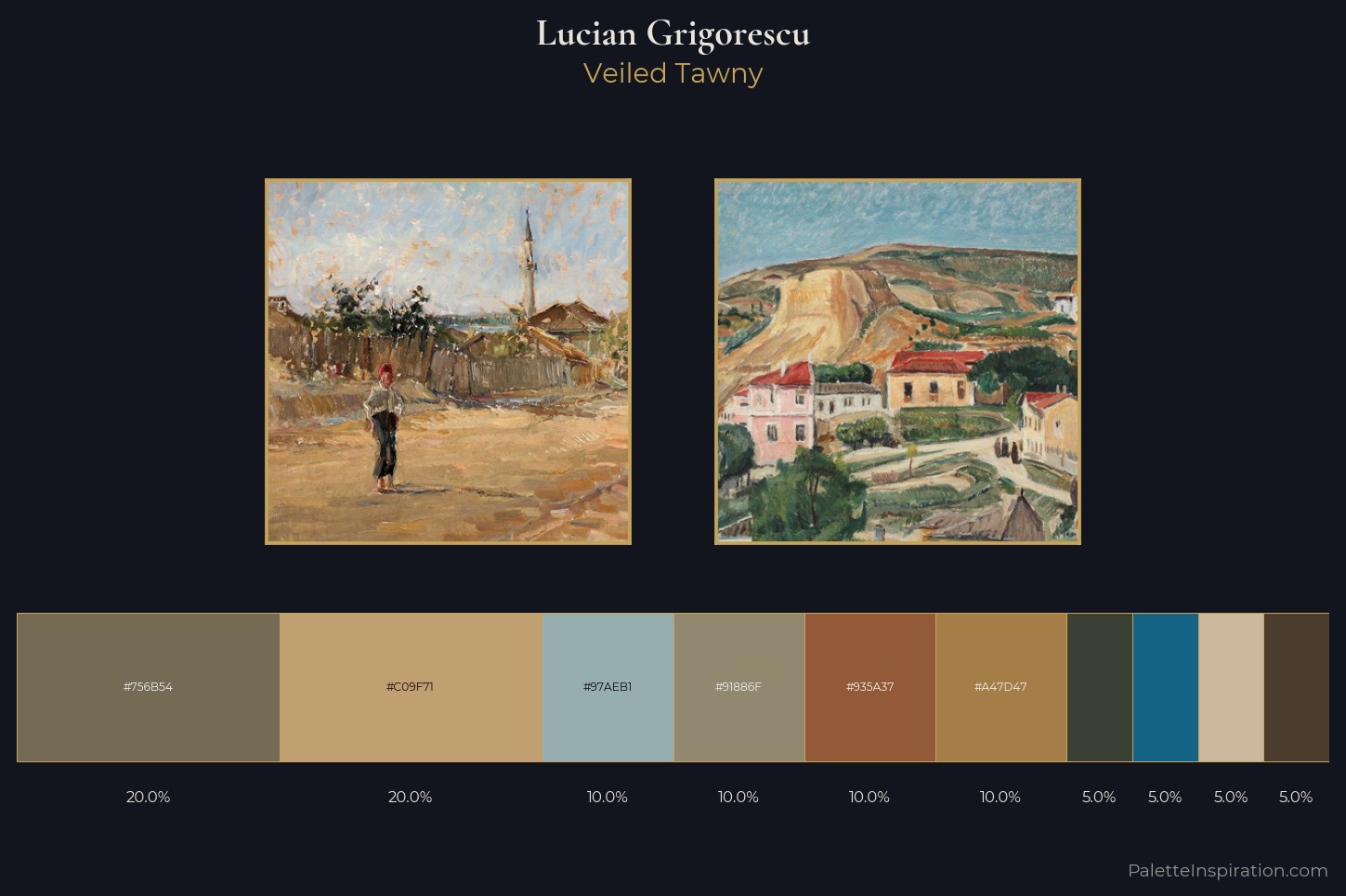 Lucian Grigorescu Master Palette