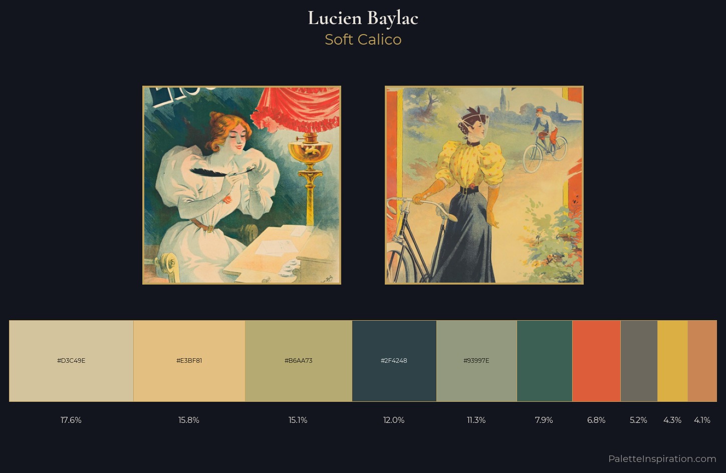 Lucien Baylac Palette 3 — Soft Calico