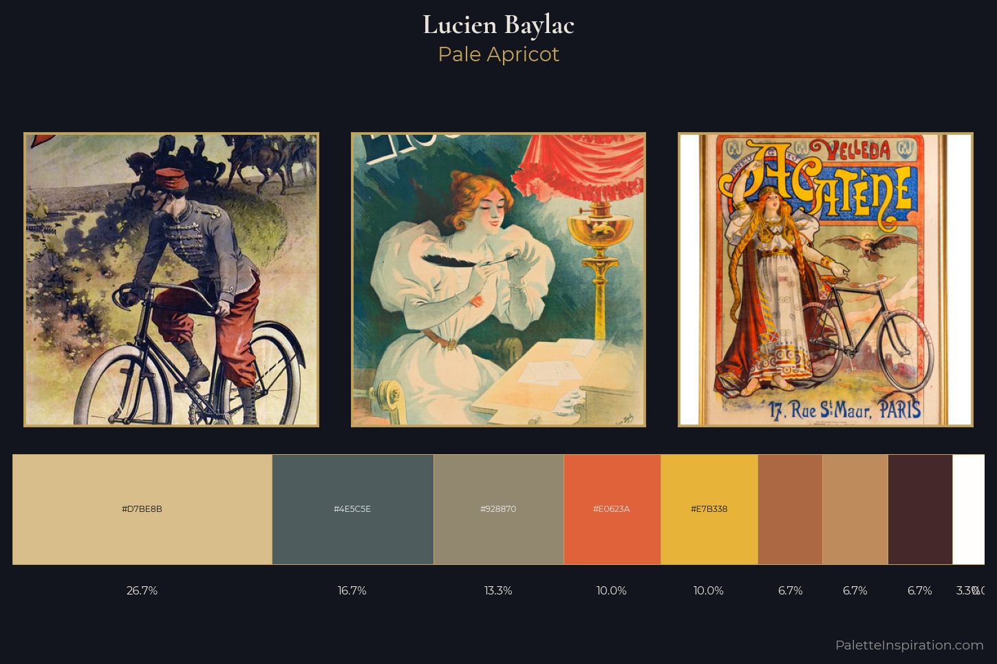 Lucien Baylac Master Palette — Pale Apricot