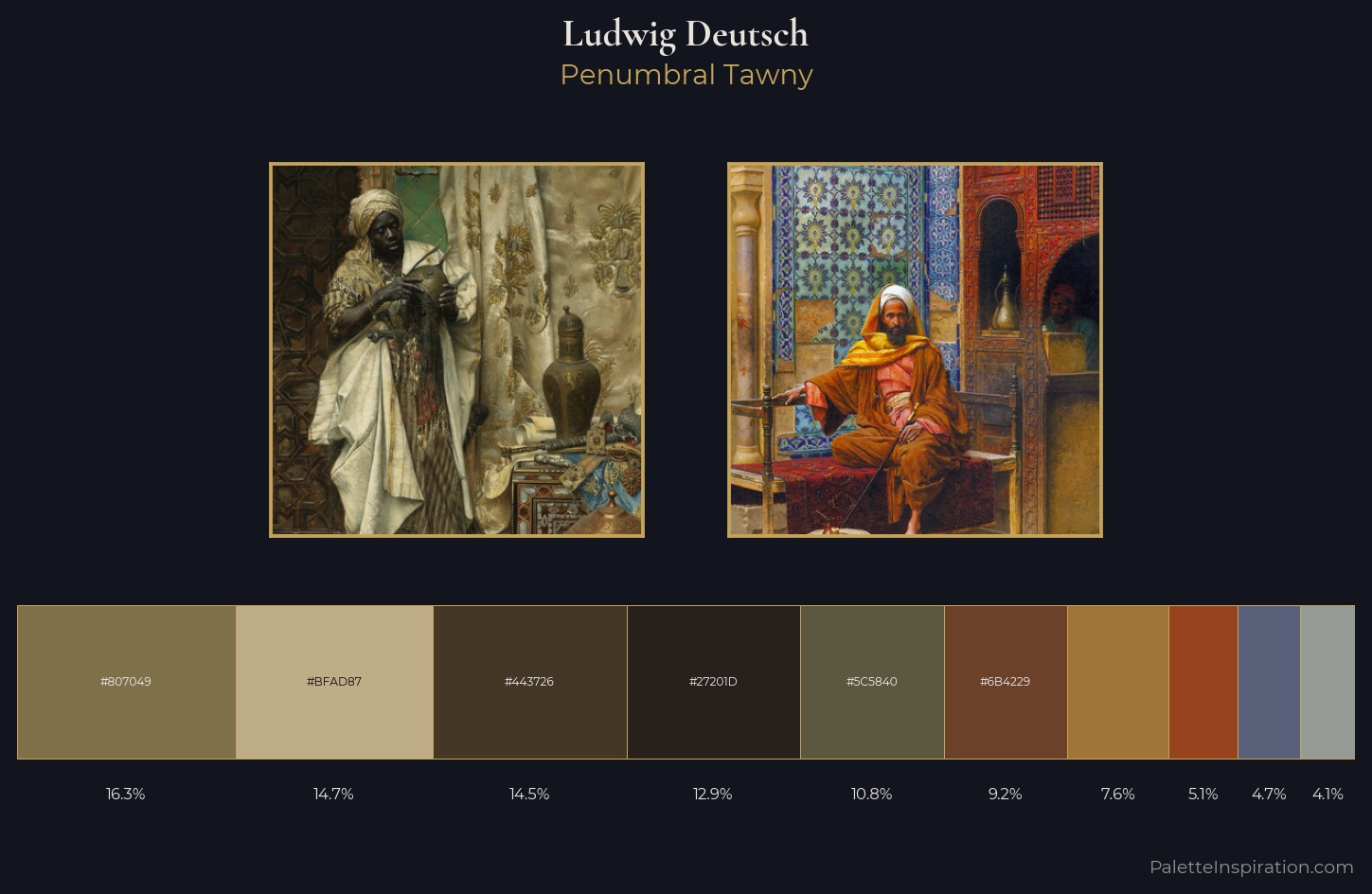 Ludwig Deutsch Palette 4 — Penumbral Tawny