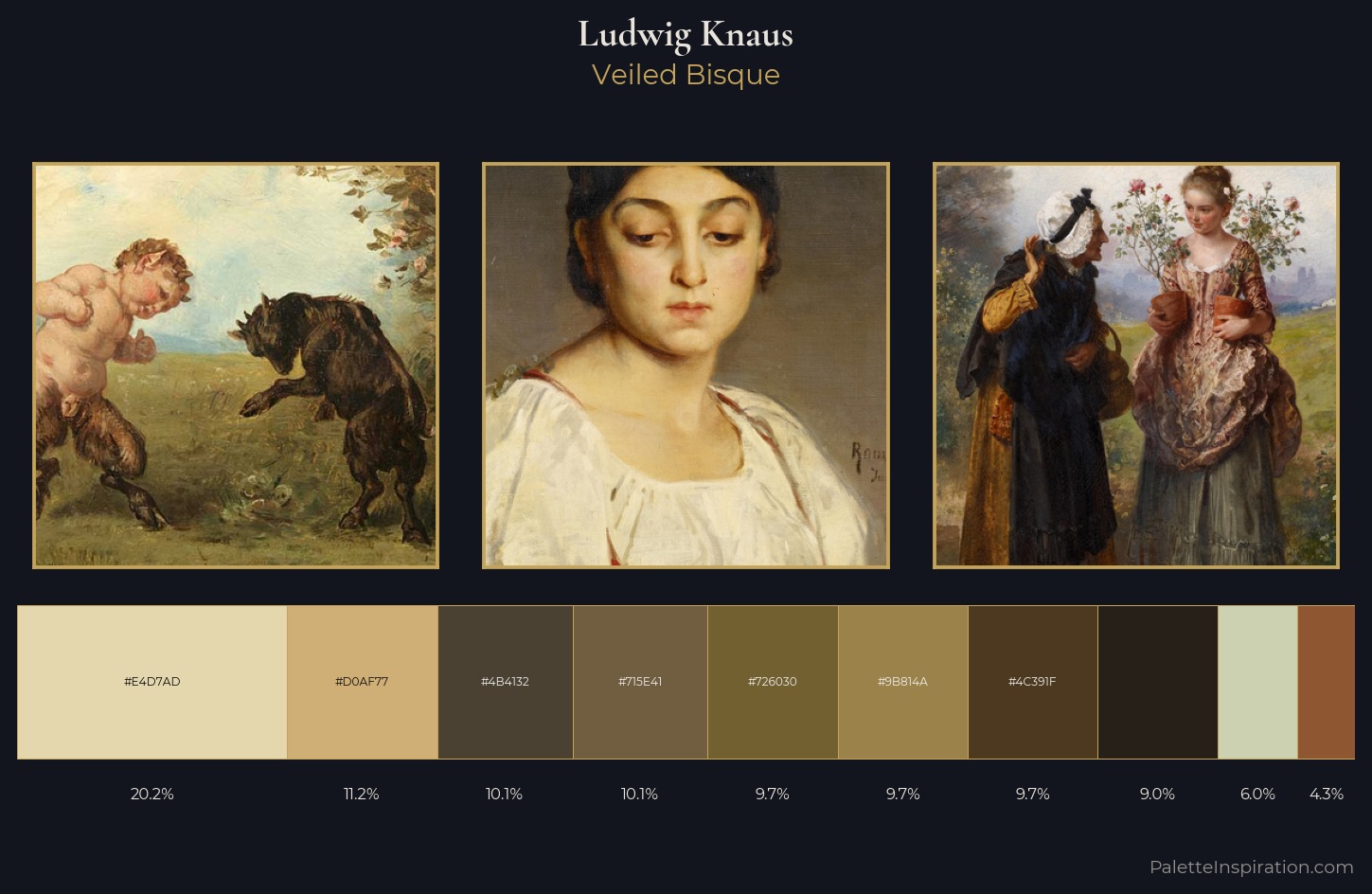 Ludwig Knaus Palette 3 — Veiled Bisque
