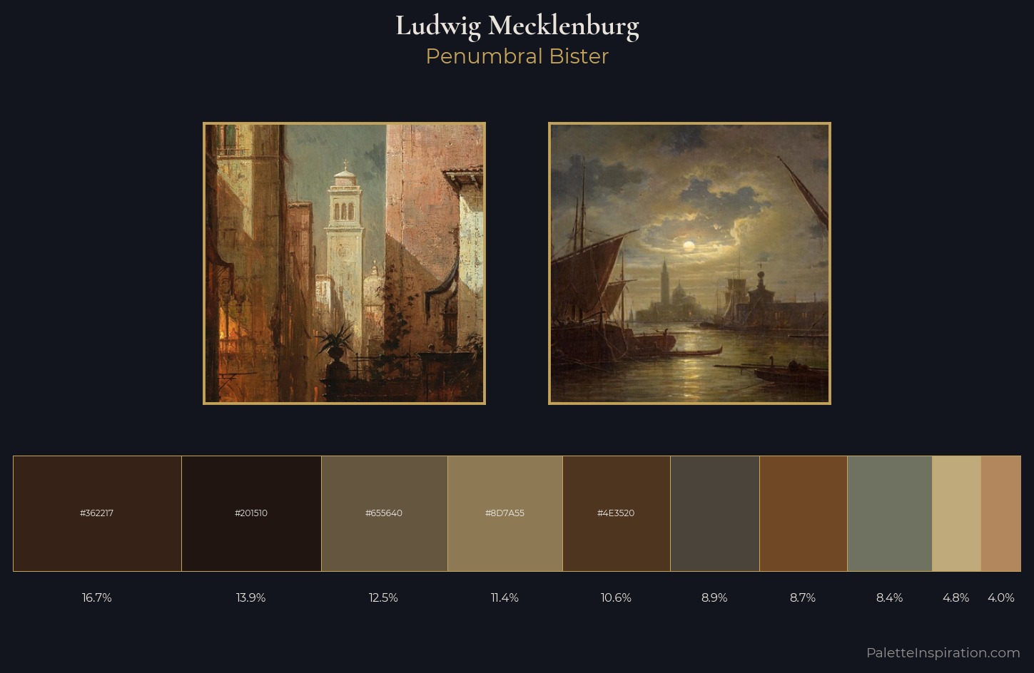 Ludwig Mecklenburg Palette 3 — Penumbral Bister