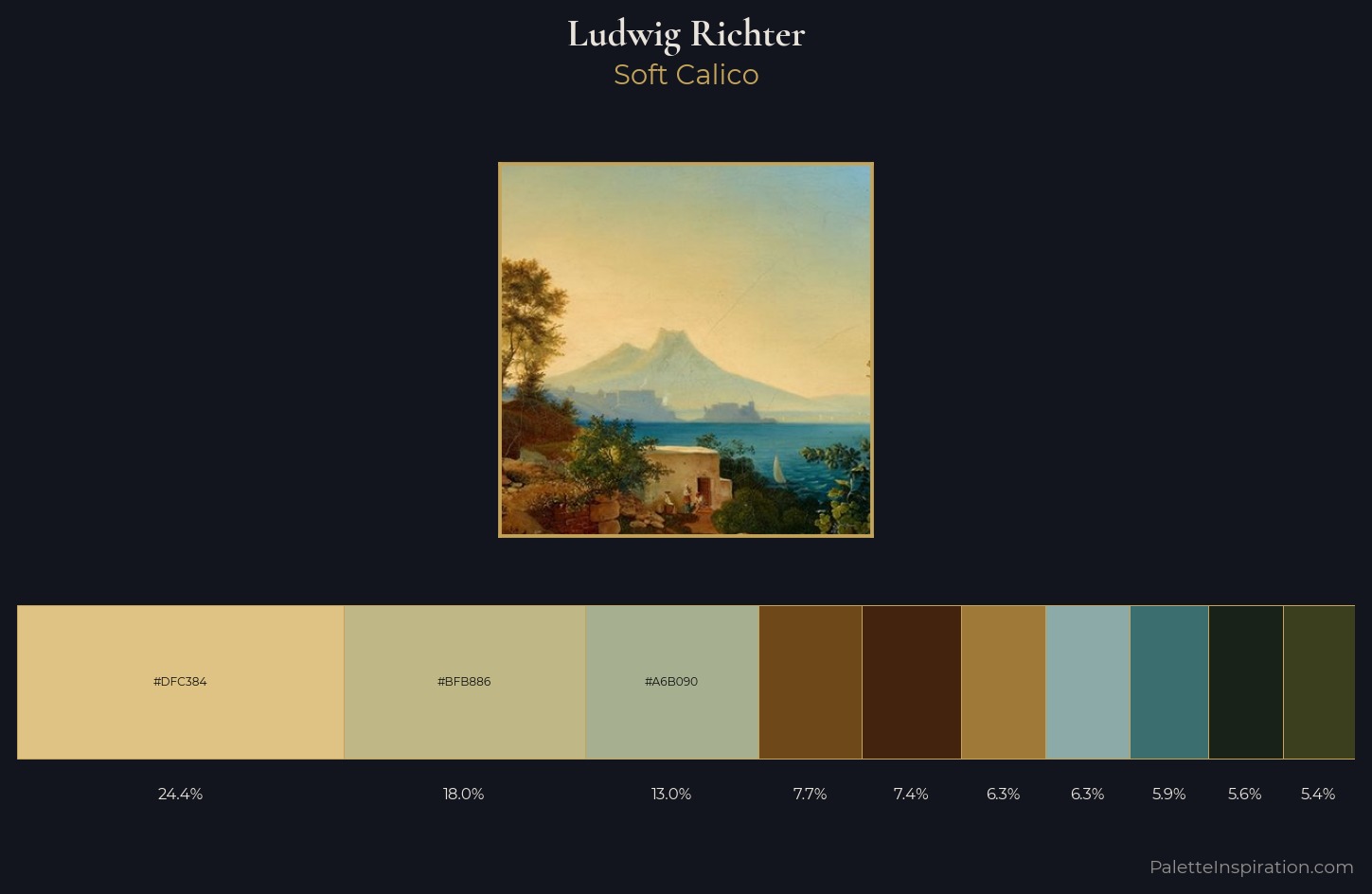 Ludwig Richter Palette 2 — Soft Calico