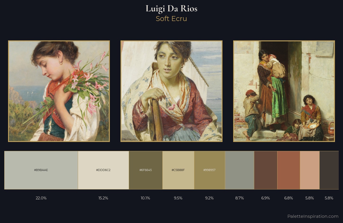 Luigi Da Rios Palette 1 — Soft Ecru