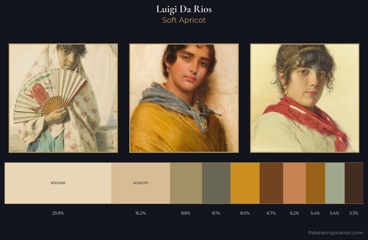 Luigi Da Rios Palette 2 — Soft Apricot