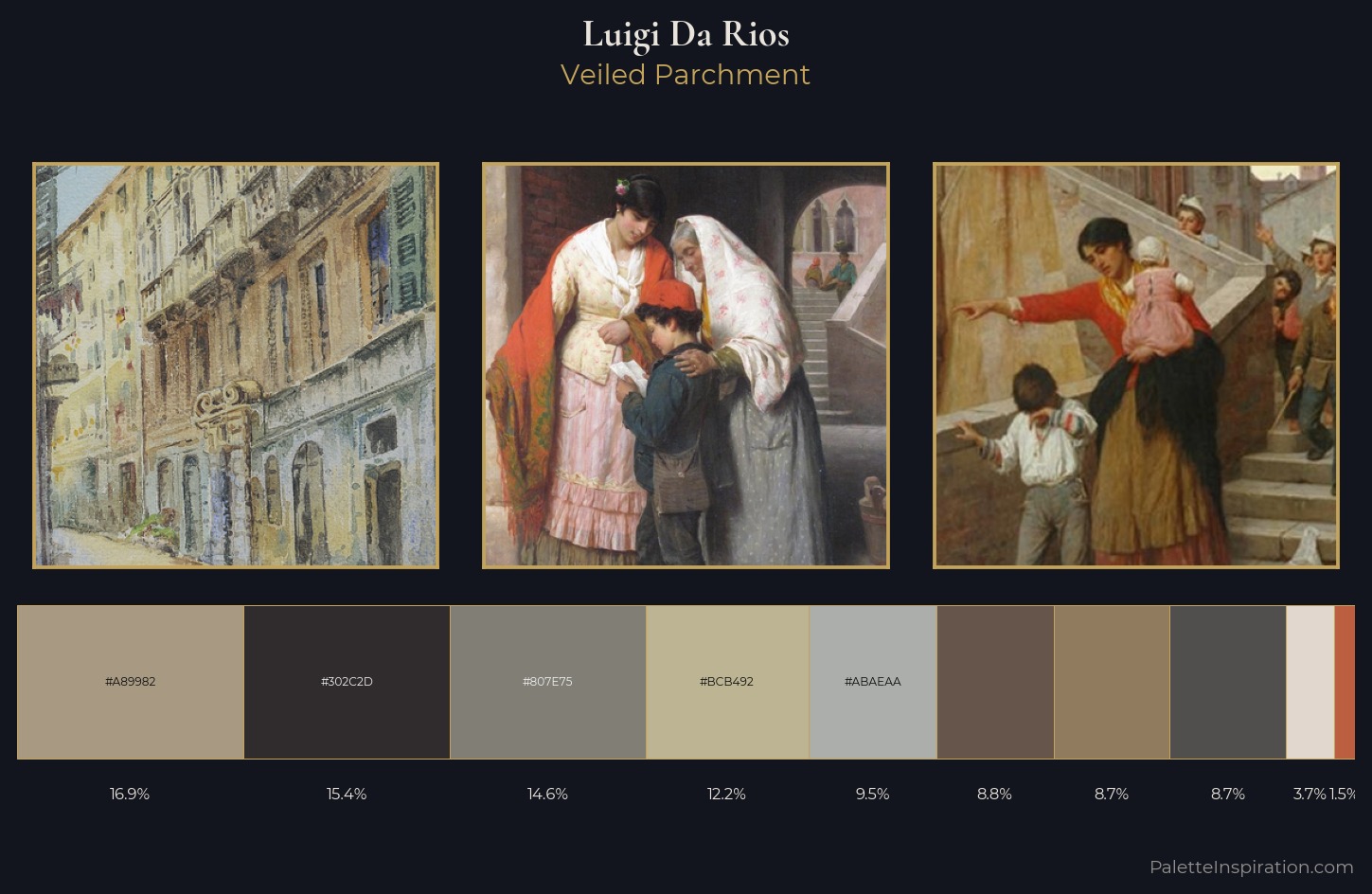 Luigi Da Rios Palette 4 — Veiled Parchment
