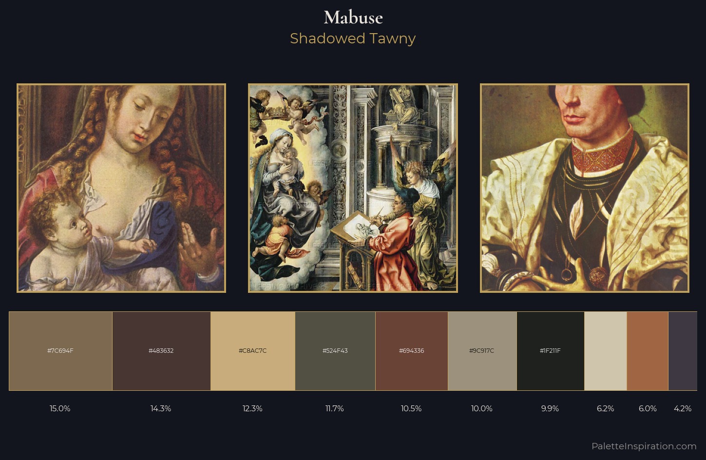 Mabuse Palette 6 — Shadowed Tawny